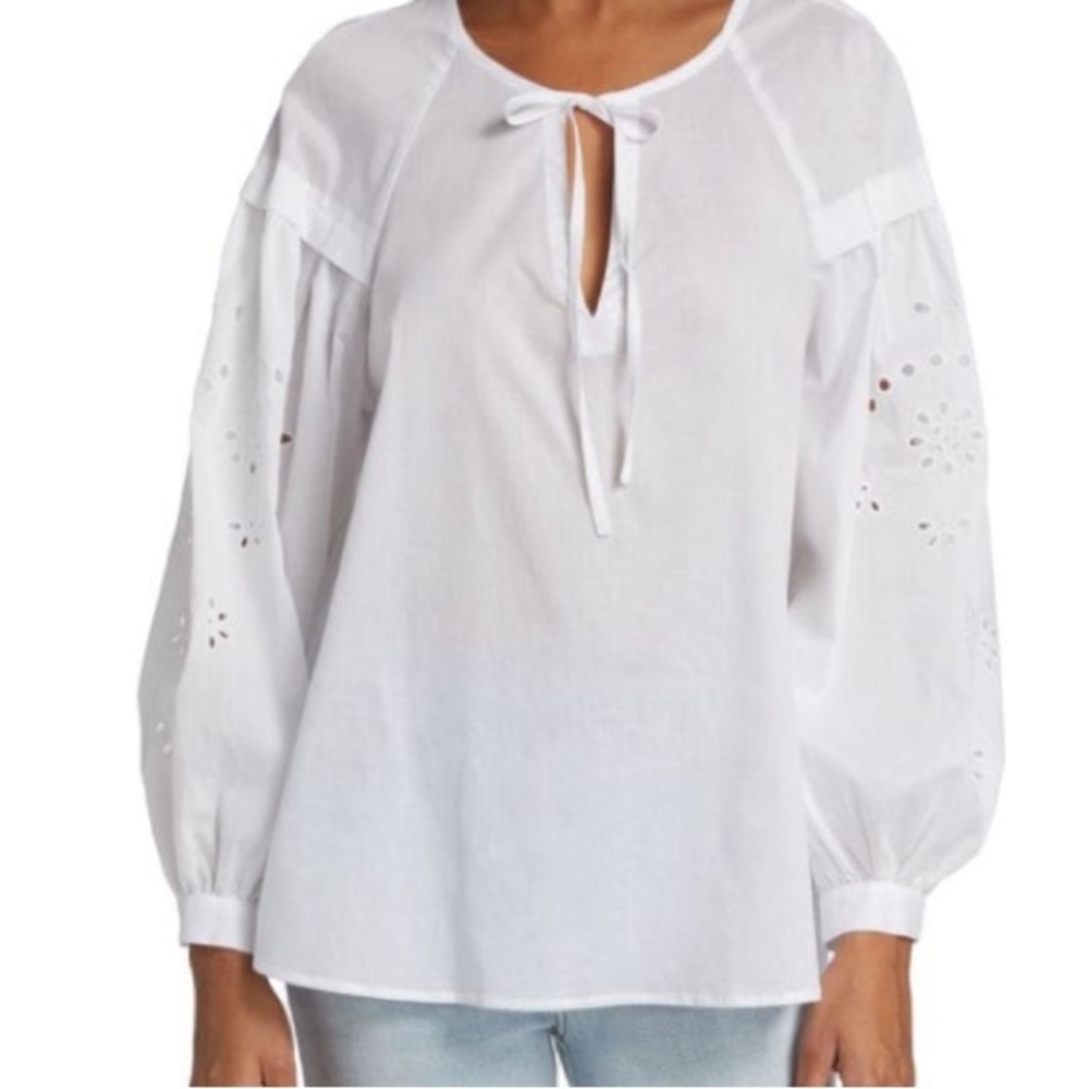 Rails
Dari Embroidered-Sleeve Blouse - Picture 10 of 10